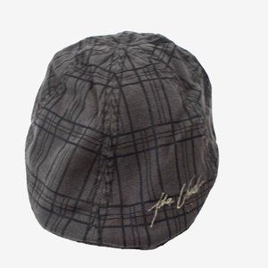 Bio-Domes Mens The Used Gray Plaid Double-Billed Ivy Newsboy Hat Cap New